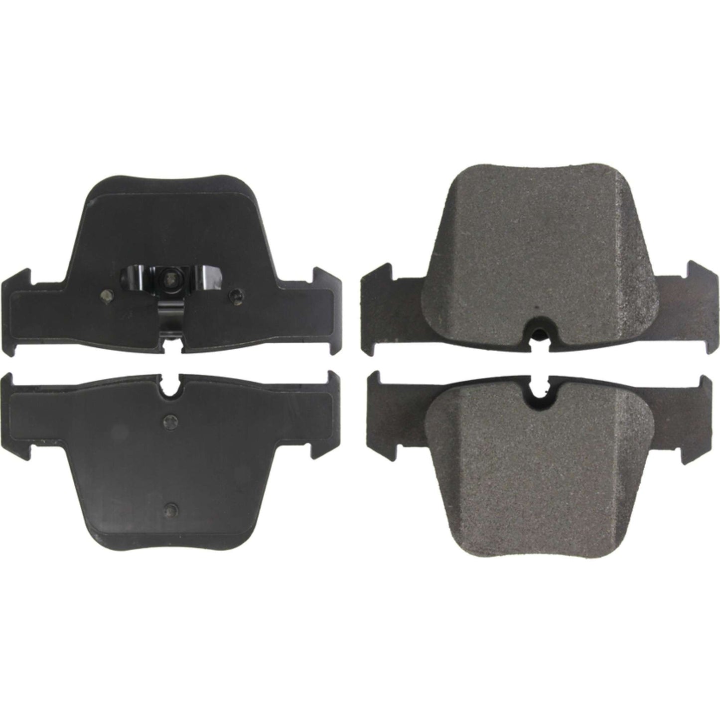 StopTech Street Brake Pads; Front With Shims