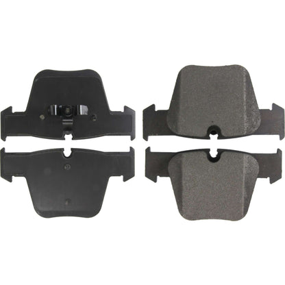 StopTech Street Brake Pads; Front With Shims