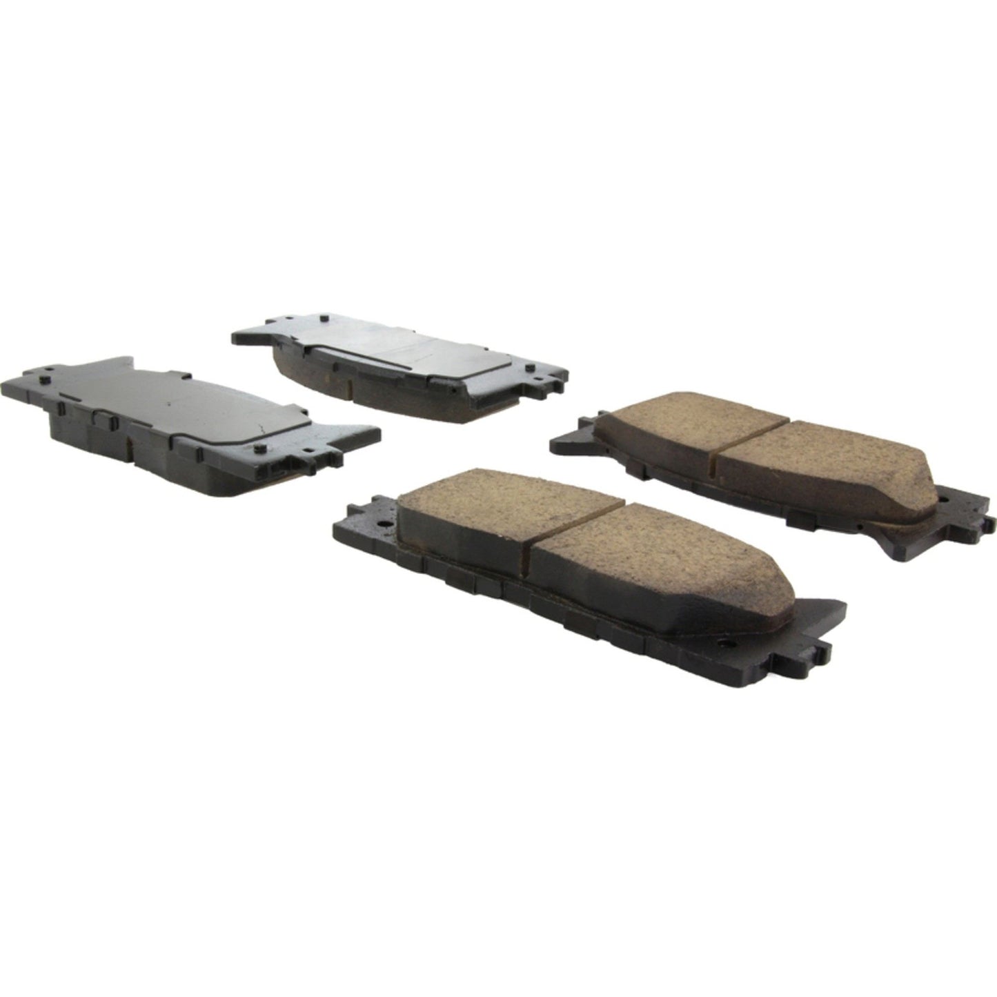 StopTech Street Brake Pads; Front With Shims