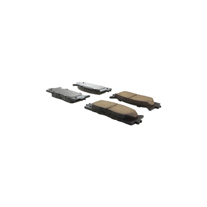 StopTech Street Brake Pads; Front With Shims