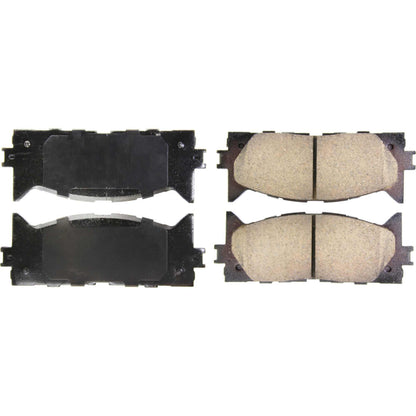 StopTech Street Brake Pads; Front With Shims