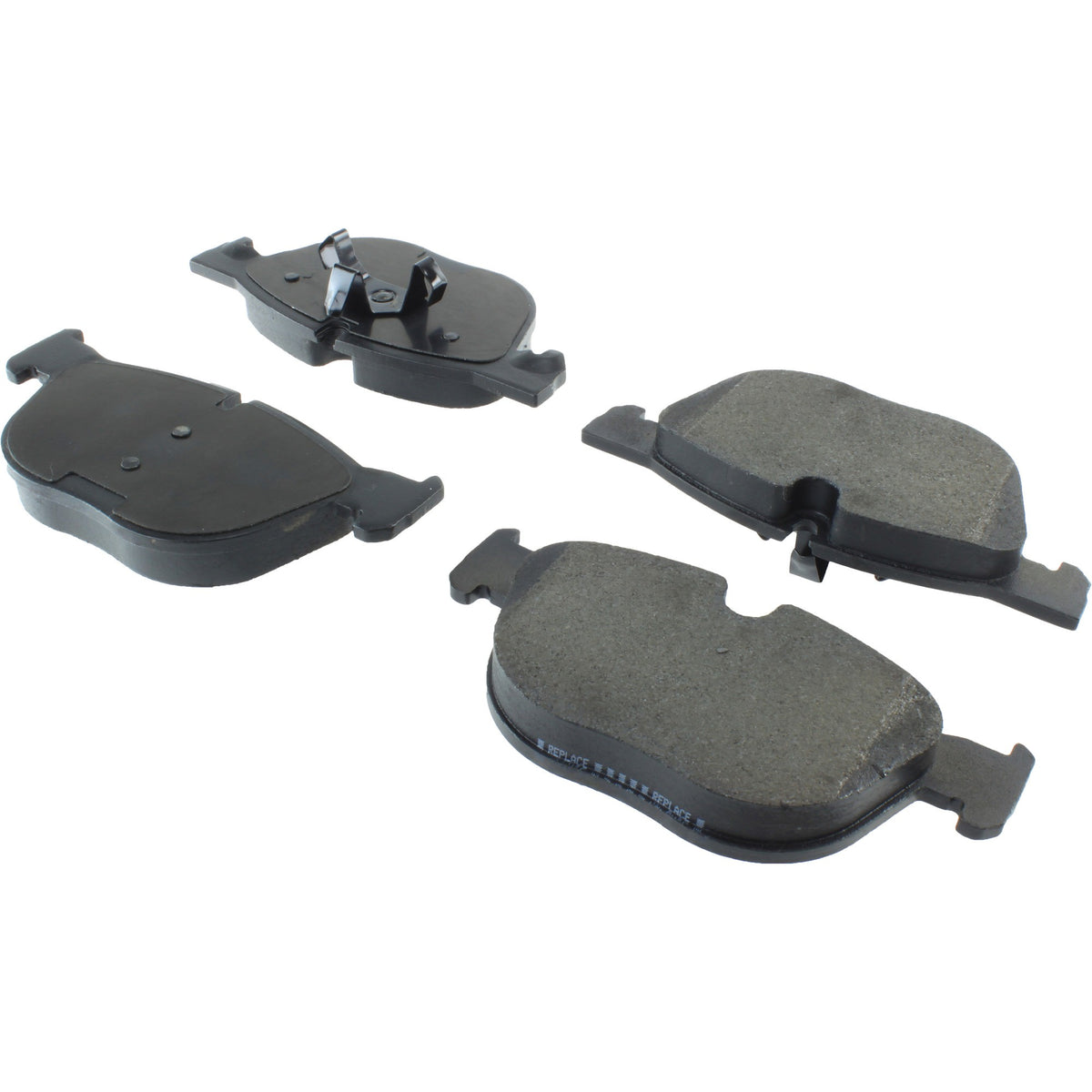 StopTech Street Brake Pads; Front With Shims And Hardware
