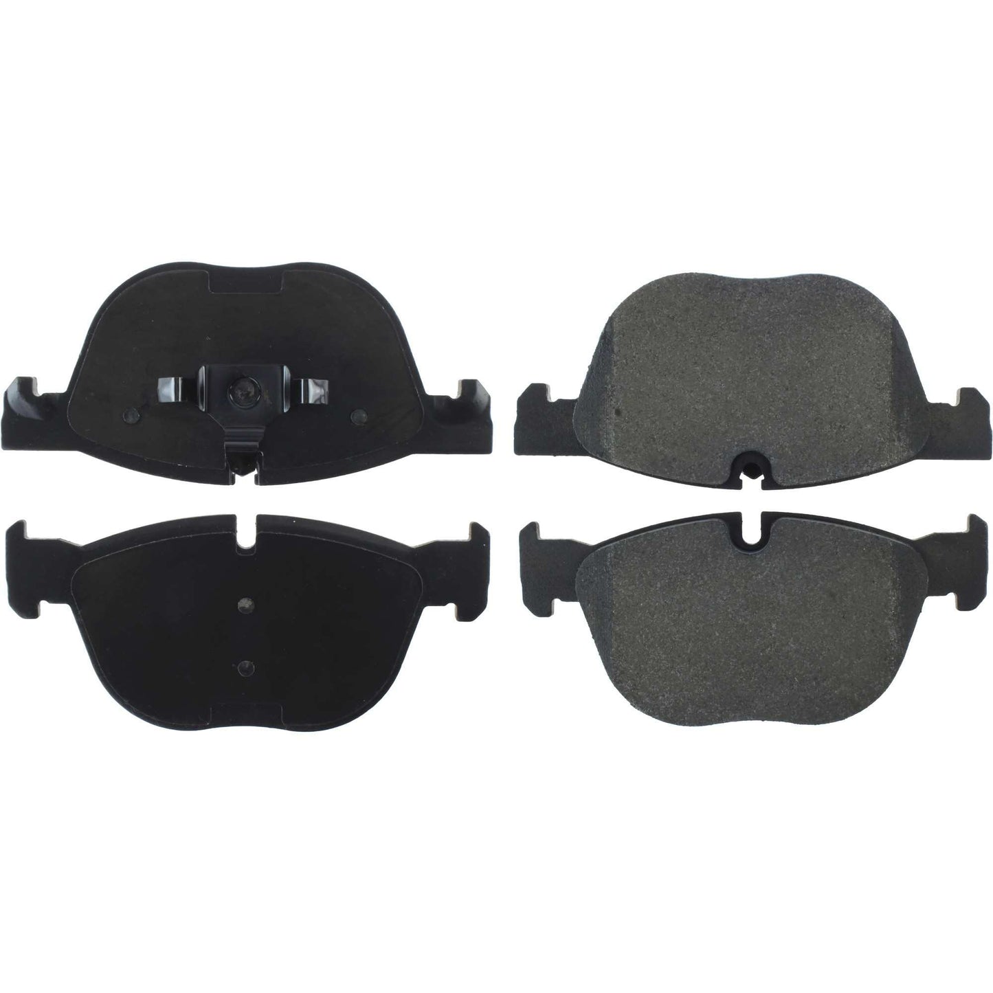 StopTech Street Brake Pads; Front With Shims And Hardware