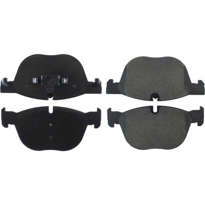 StopTech Street Brake Pads; Front With Shims And Hardware