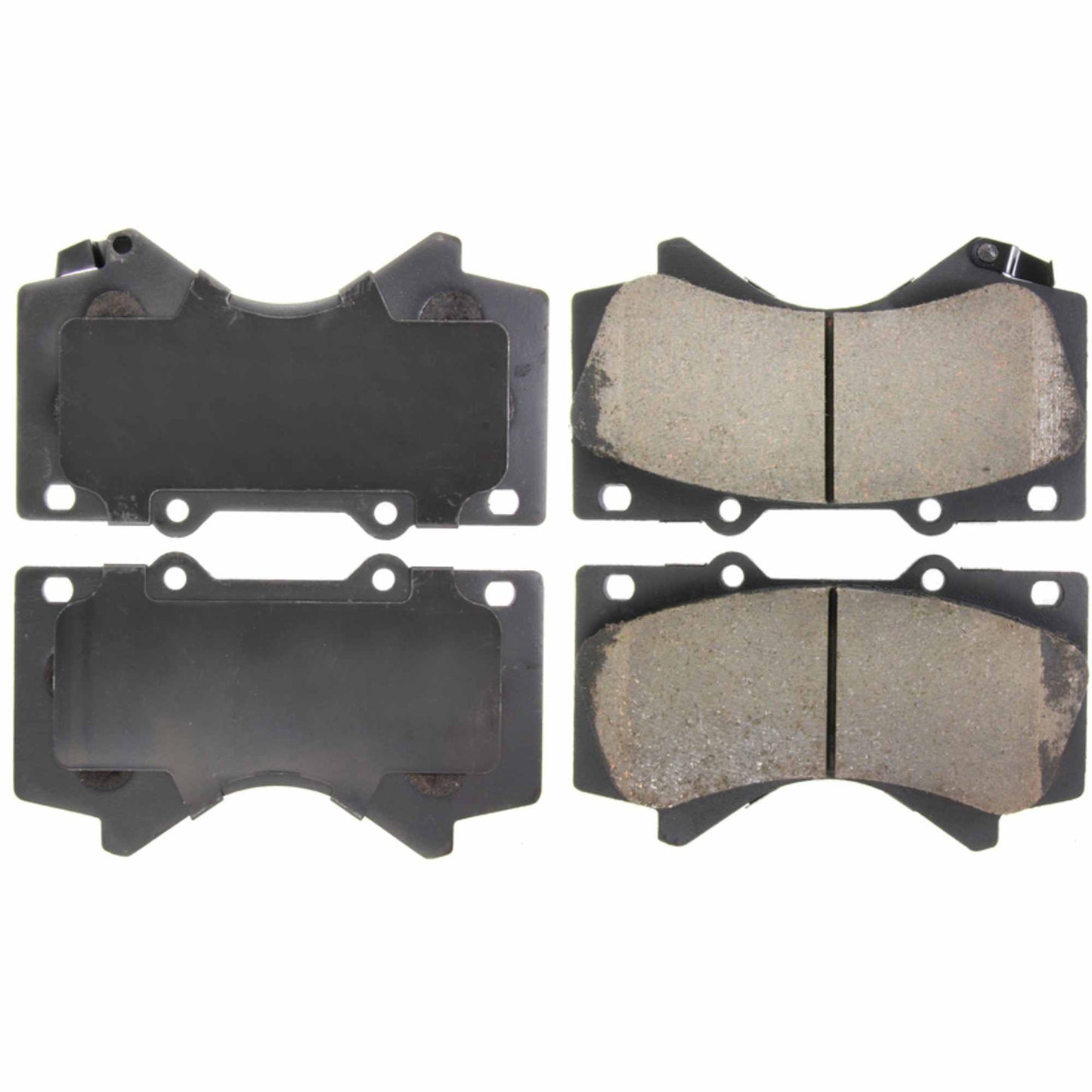 StopTech Street Brake Pads; Front With Shims