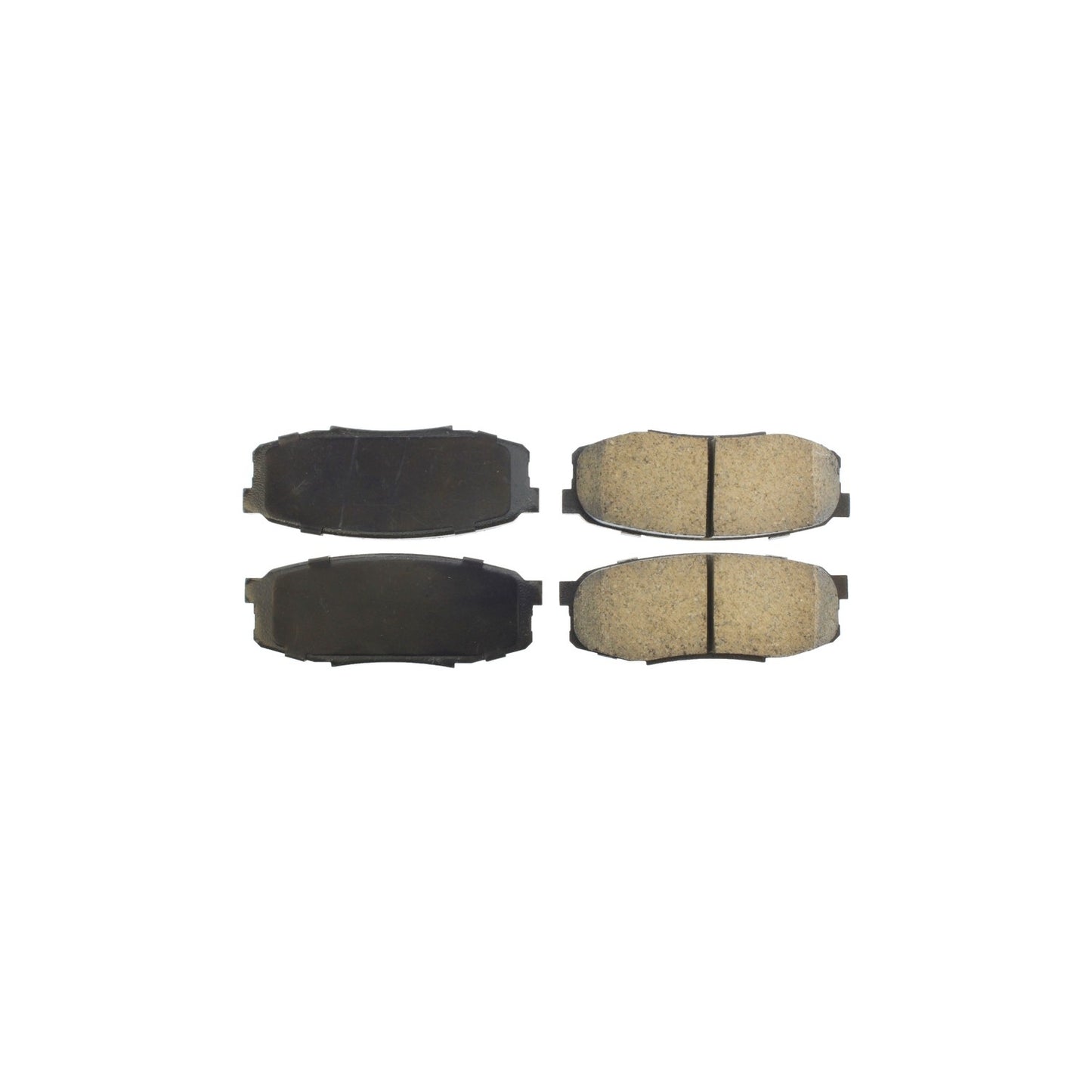 StopTech Street Brake Pads; Rear With Shims
