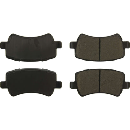 StopTech Street Brake Pads; Rear With Shims