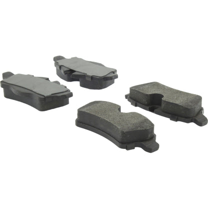StopTech Street Brake Pads; Front, Rear With Shims