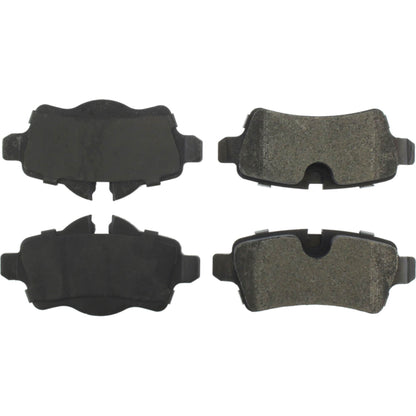 StopTech Street Brake Pads; Front, Rear With Shims