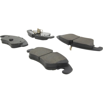 StopTech Street Brake Pads; Front With Shims