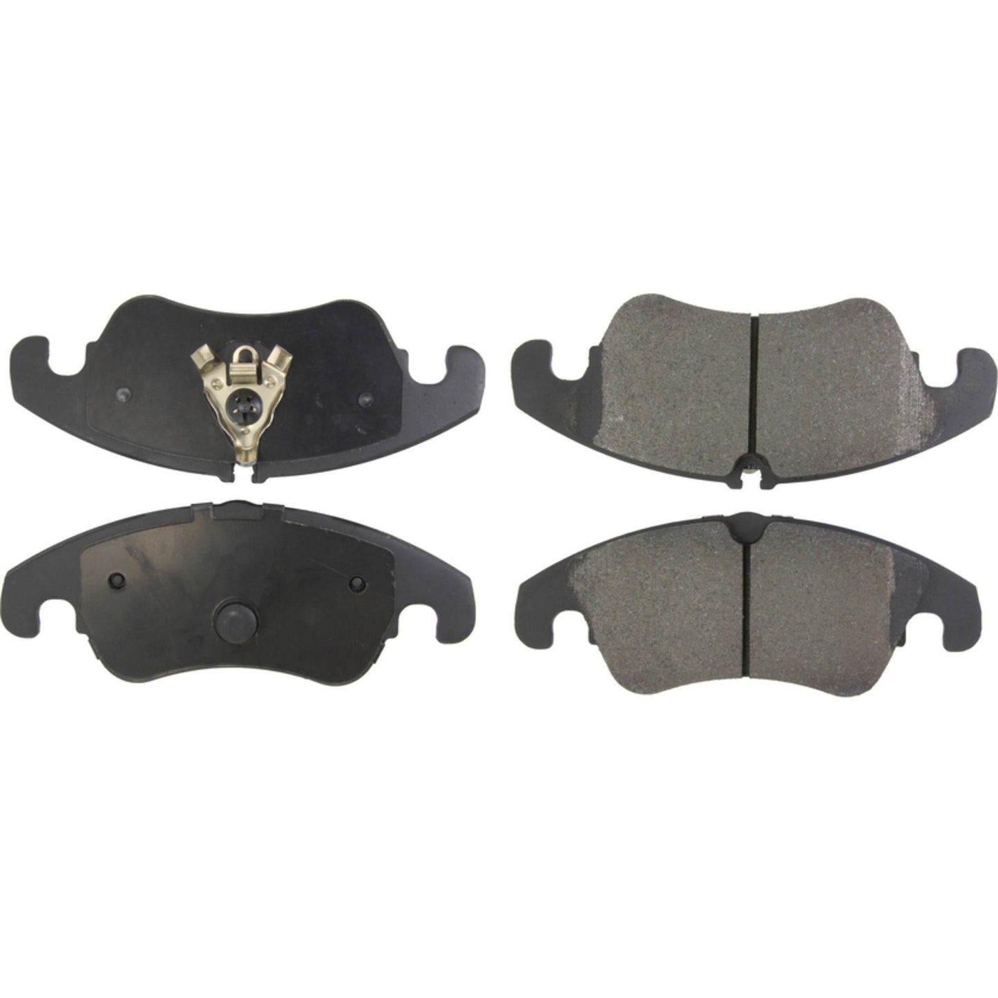 StopTech Street Brake Pads; Front With Shims