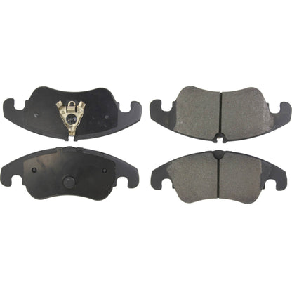 StopTech Street Brake Pads; Front With Shims