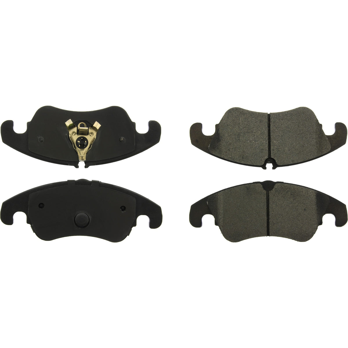 StopTech Street Brake Pads; Front With Shims