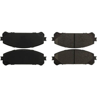 StopTech Street Brake Pads; Front With Shims