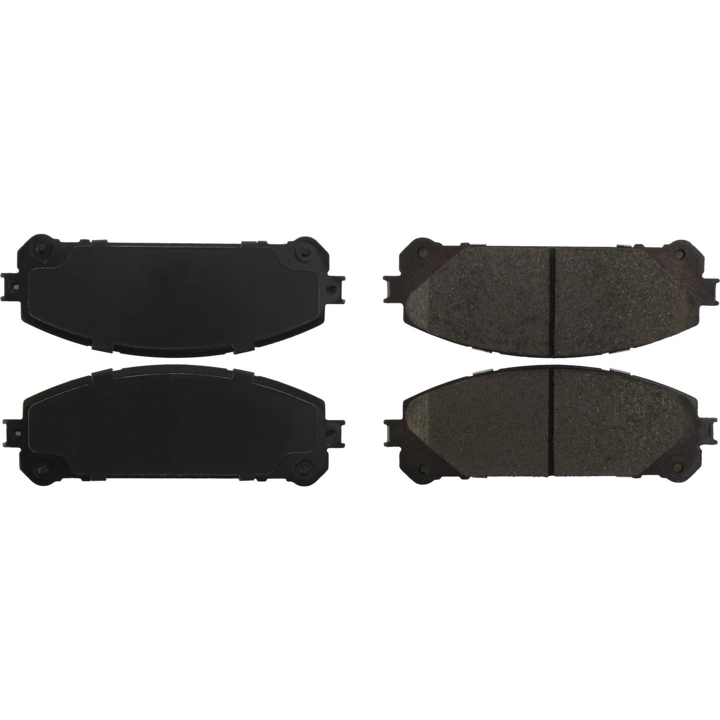 StopTech Street Brake Pads; Front With Shims