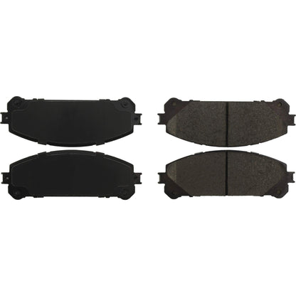 StopTech Street Brake Pads; Front With Shims