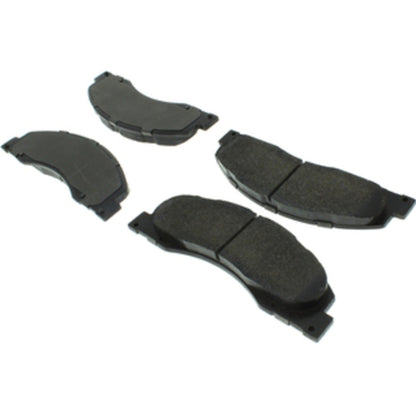 StopTech Street Brake Pads; Front With Shims