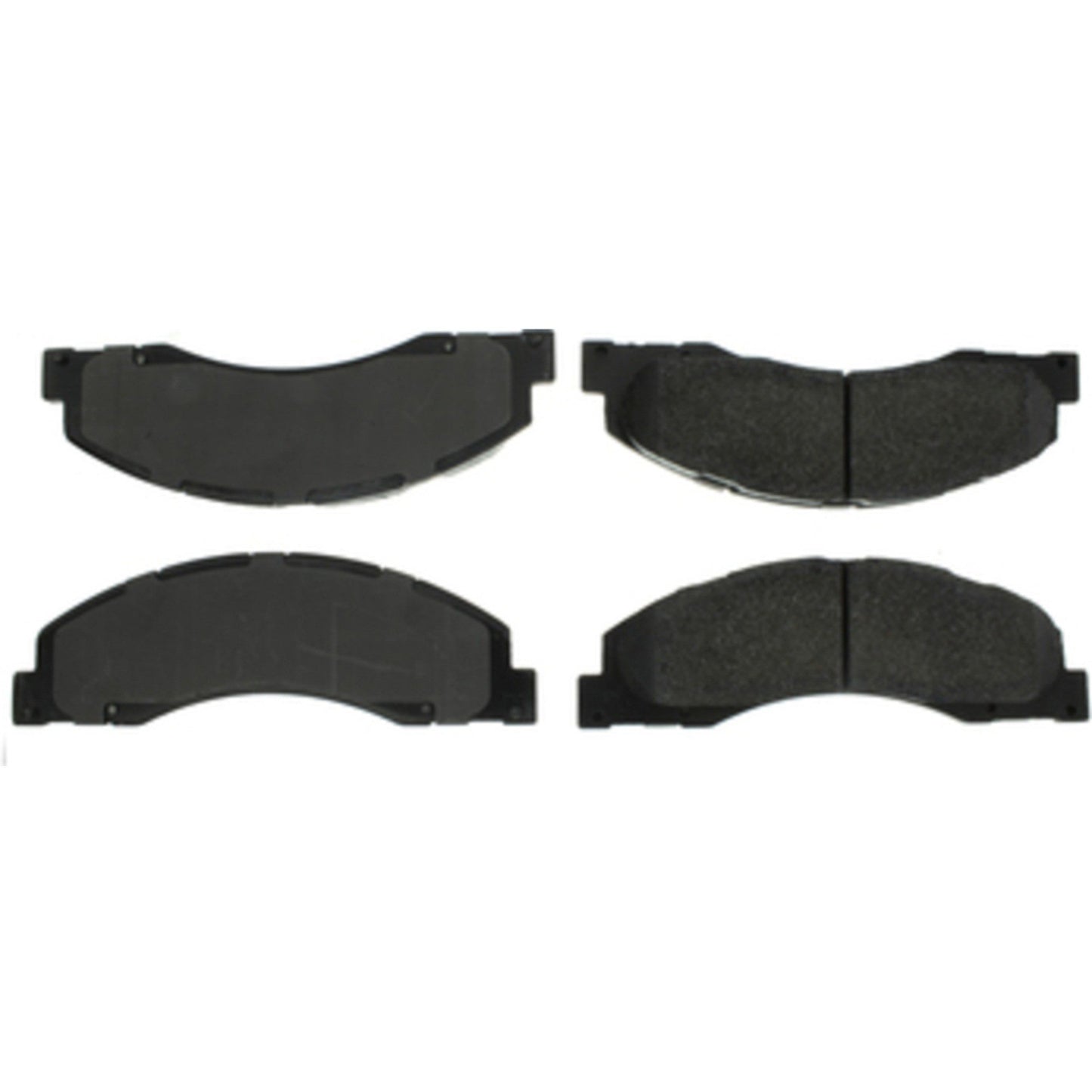 StopTech Street Brake Pads; Front With Shims