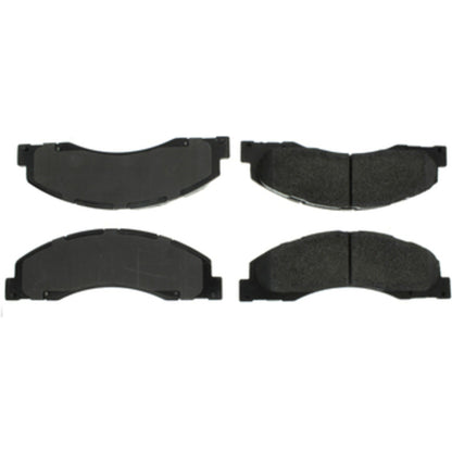 StopTech Street Brake Pads; Front With Shims