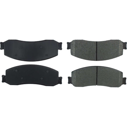 StopTech Street Brake Pads; Front With Shims