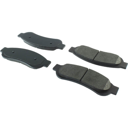 StopTech Street Brake Pads; Rear With Shims