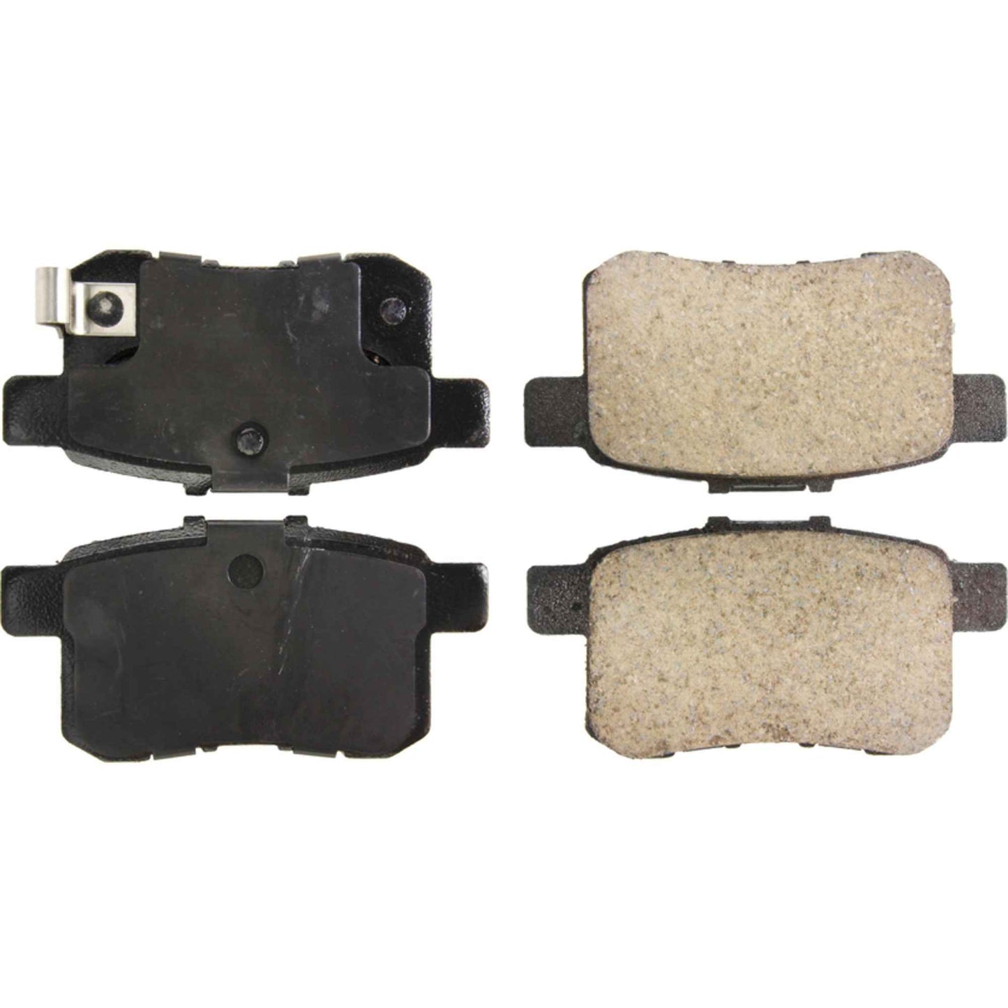 StopTech Street Brake Pads; Rear With Shims