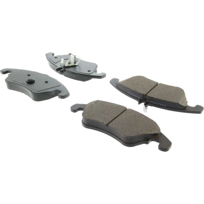 StopTech Street Brake Pads; Front With Shims And Hardware