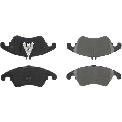 StopTech Street Brake Pads; Front With Shims And Hardware
