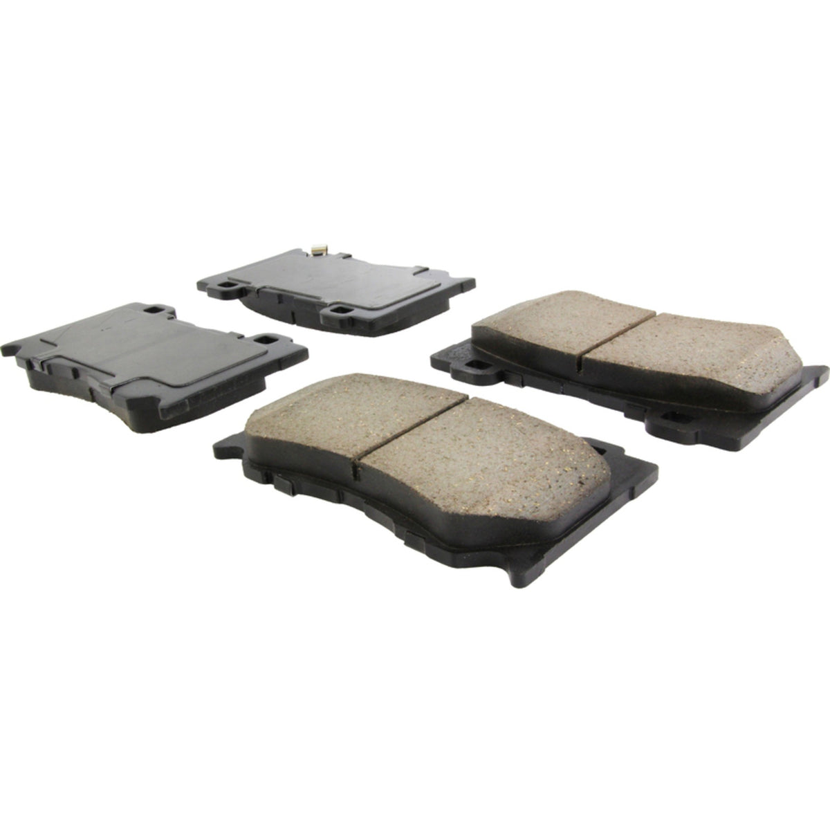 StopTech Street Brake Pads; Front With Shims