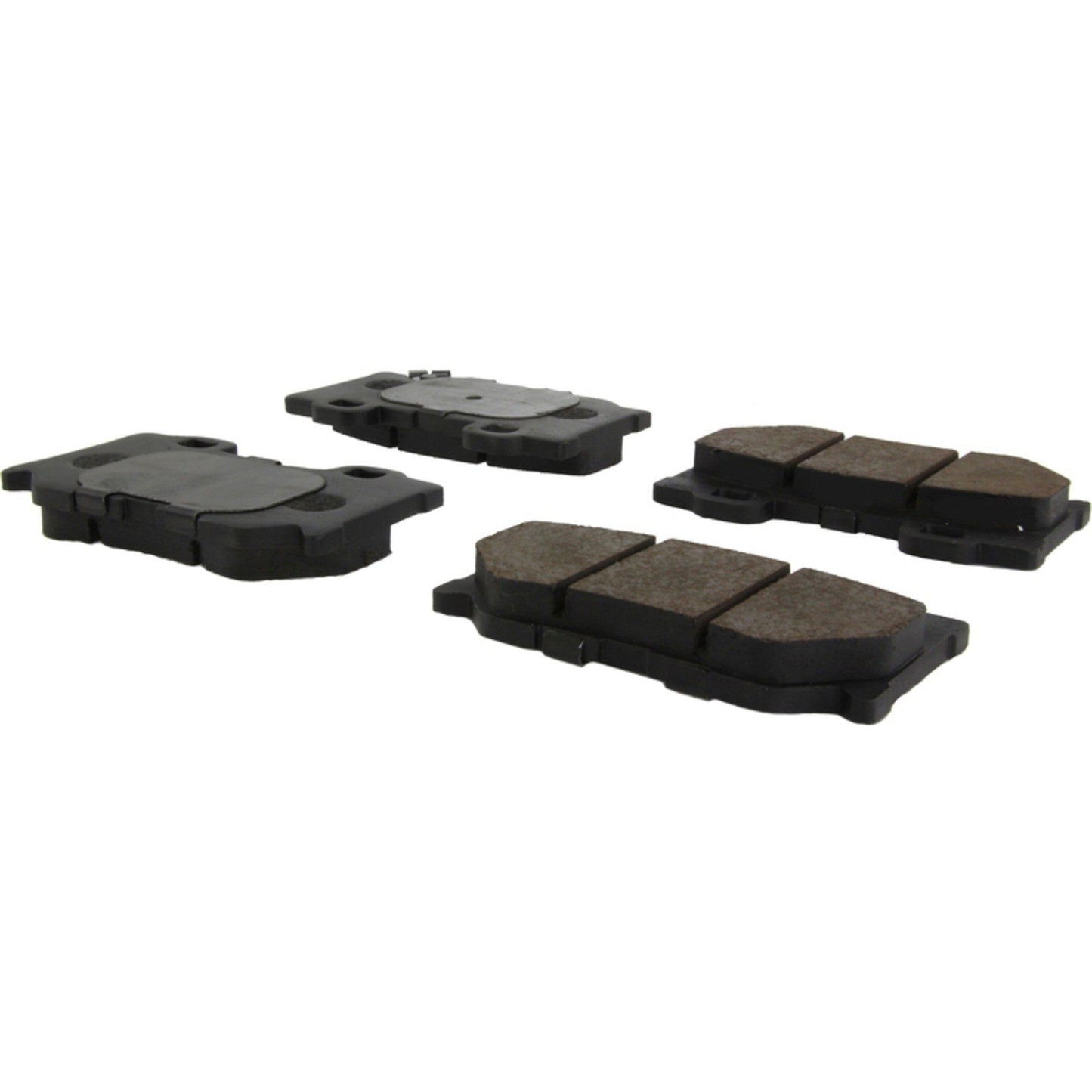 StopTech Street Brake Pads; Rear With Shims