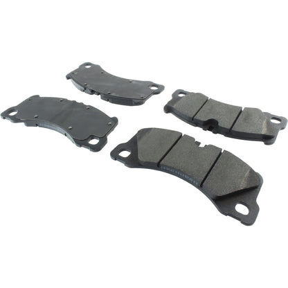 StopTech Street Brake Pads; Front With Shims