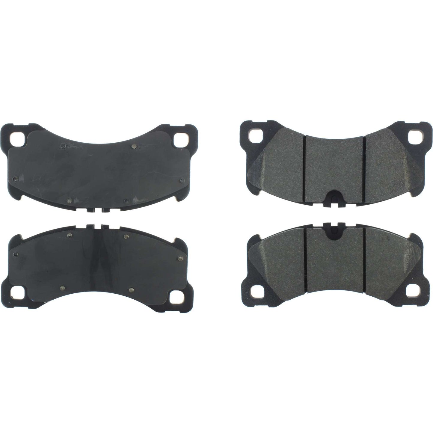 StopTech Street Brake Pads; Front With Shims