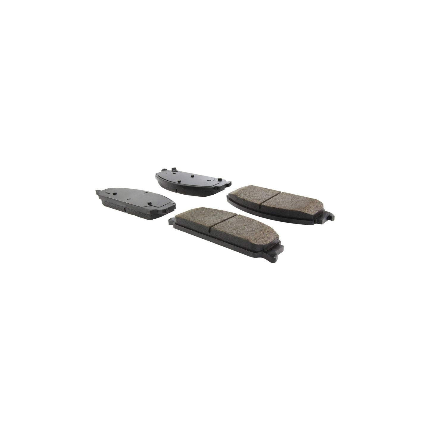 StopTech Street Brake Pads; Front With Shims