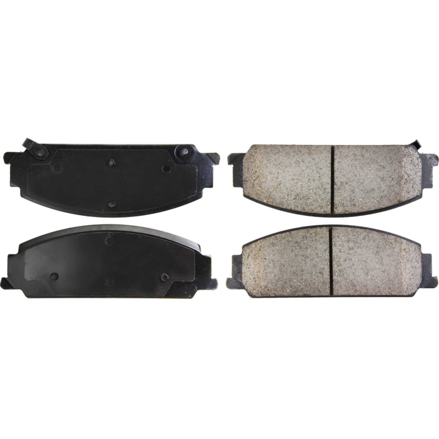 StopTech Street Brake Pads; Front With Shims