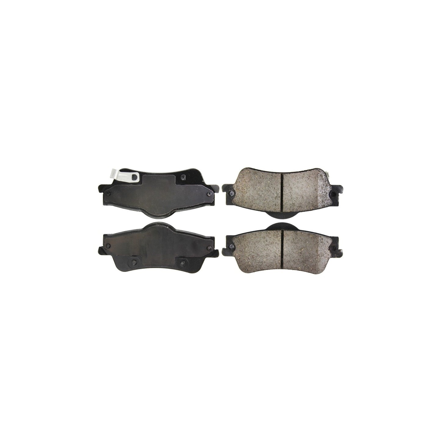 StopTech Street Brake Pads; Rear With Shims