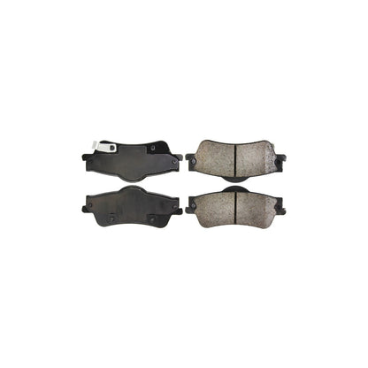 StopTech Street Brake Pads; Rear With Shims