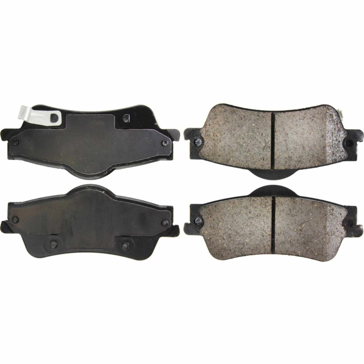 StopTech Street Brake Pads; Rear With Shims