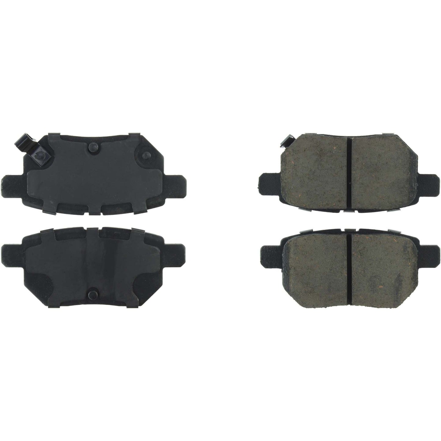 StopTech Street Brake Pads; Rear With Shims