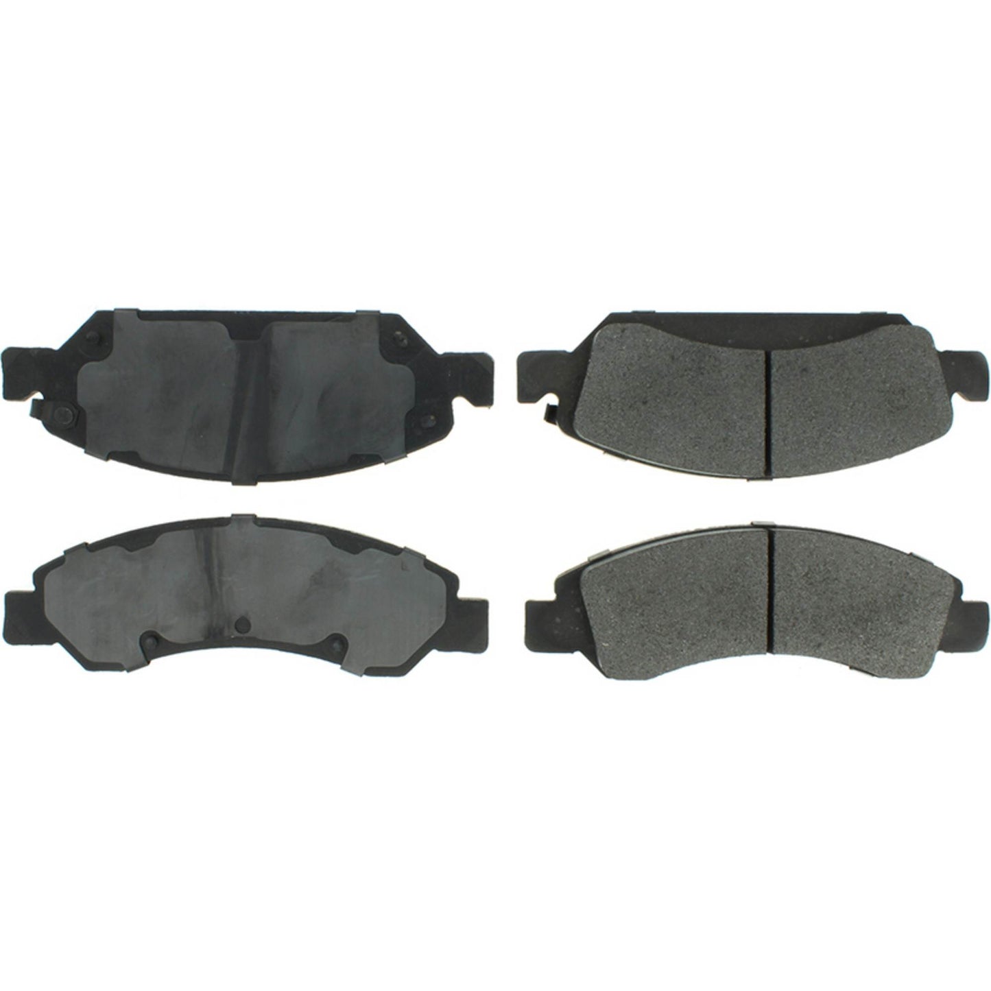 StopTech Street Brake Pads; Front With Shims