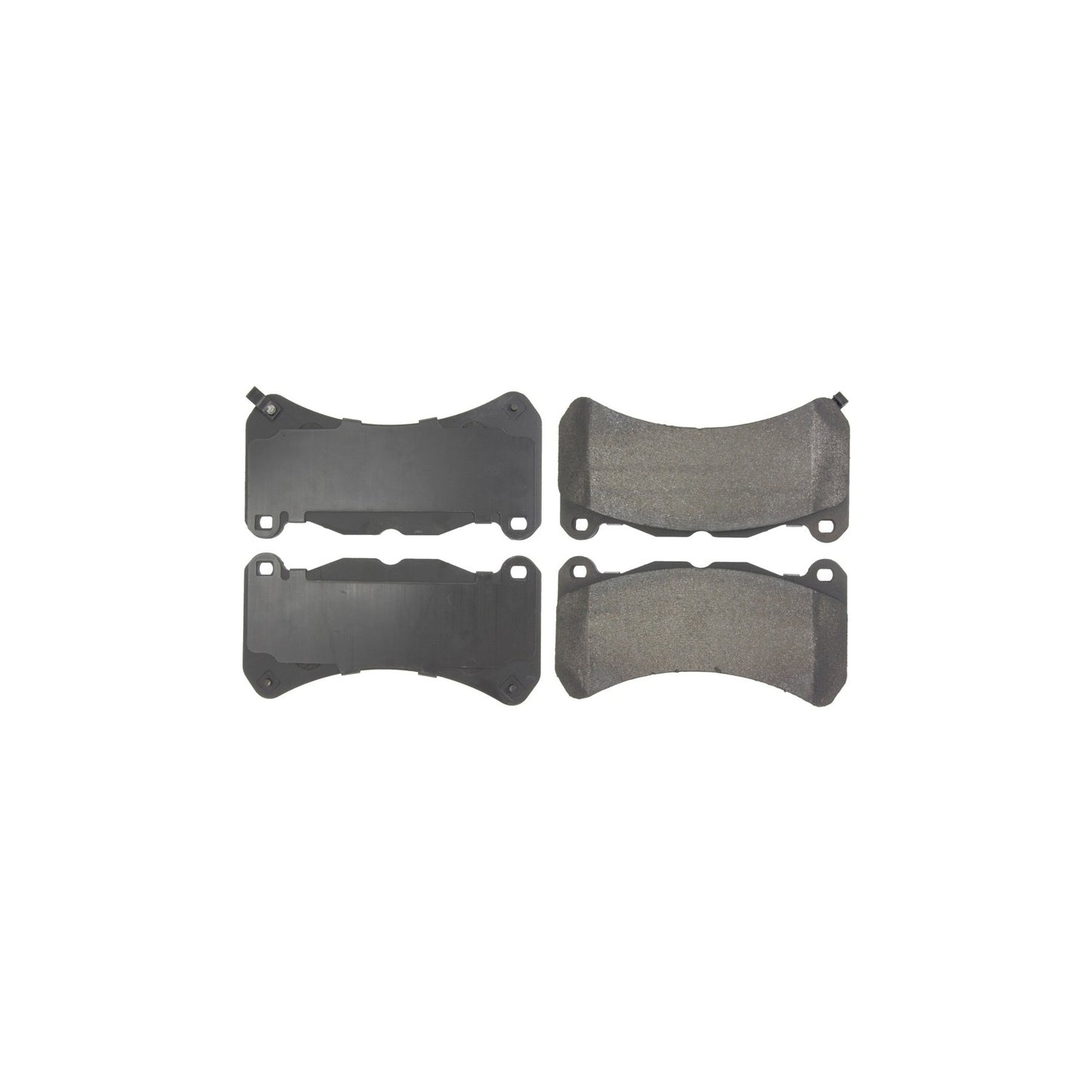 StopTech Street Brake Pads; Front With Shims