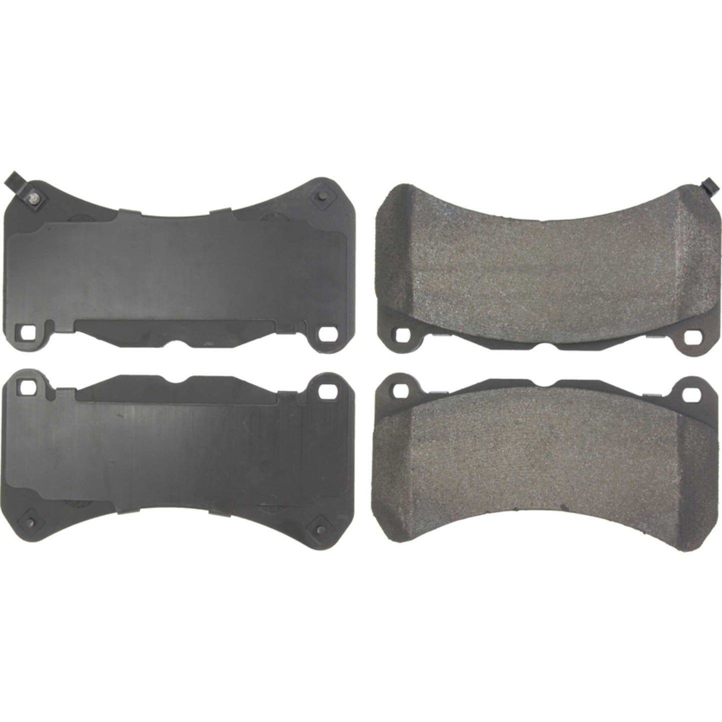 StopTech Street Brake Pads; Front With Shims