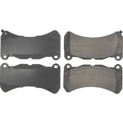 StopTech Street Brake Pads; Front With Shims