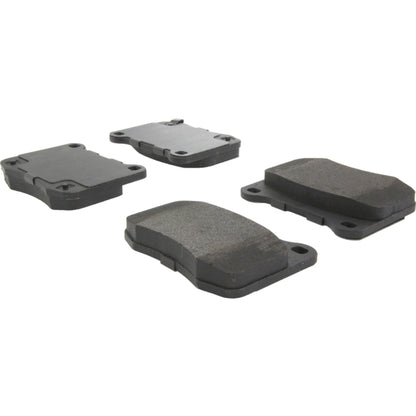 StopTech Street Brake Pads; Rear With Shims