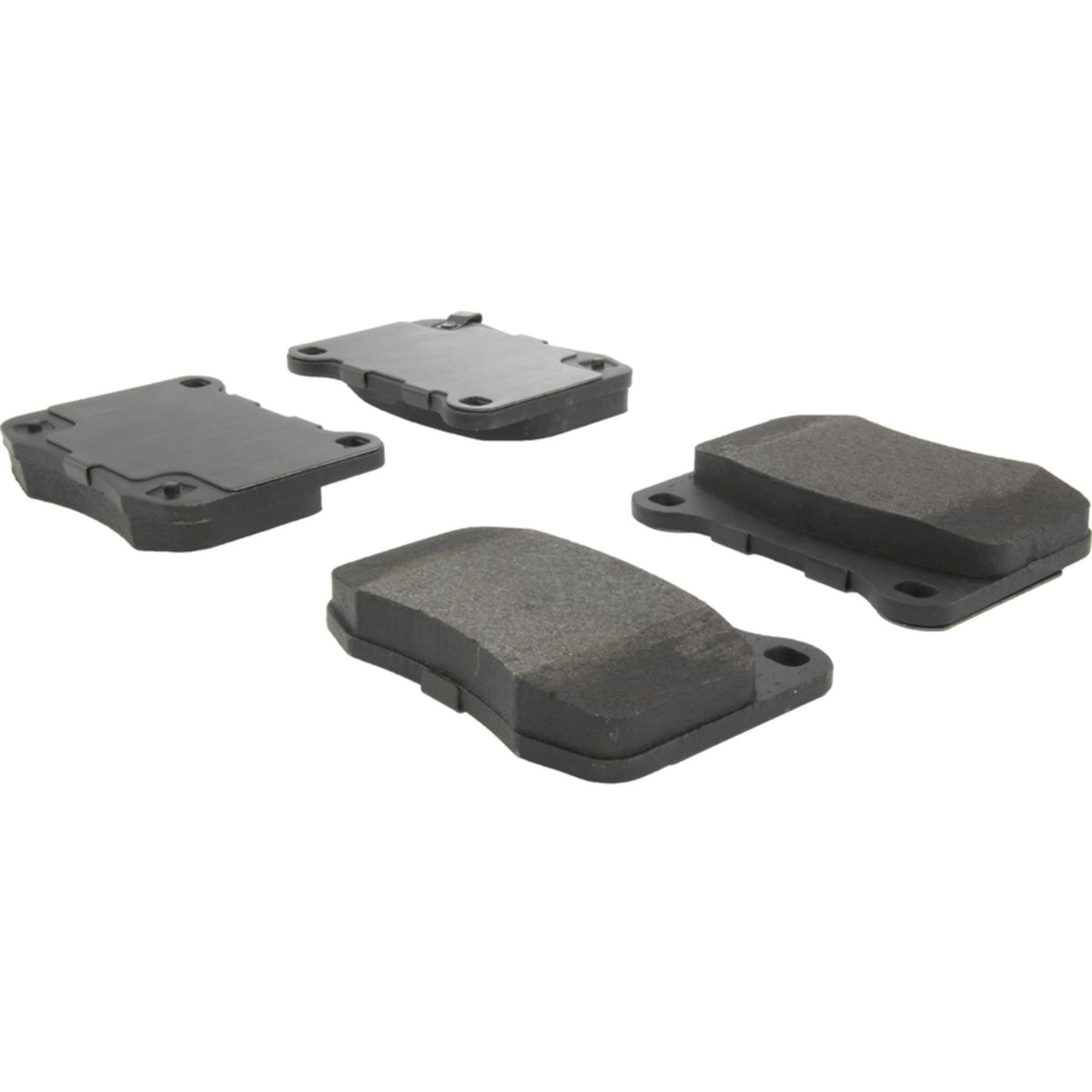 StopTech Street Brake Pads; Rear With Shims