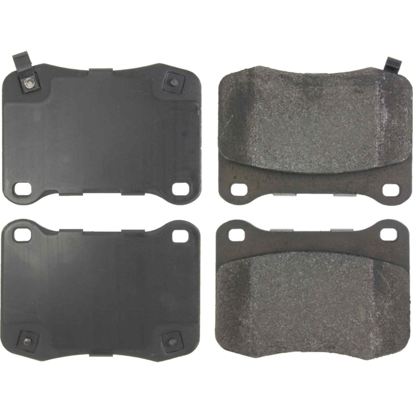 StopTech Street Brake Pads; Rear With Shims