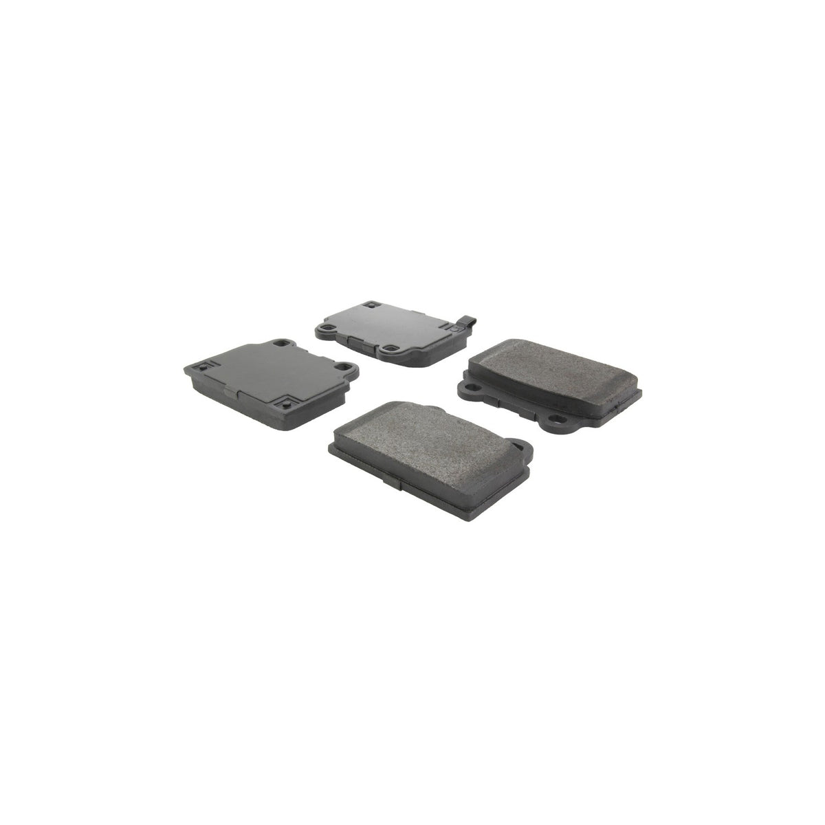 StopTech Street Brake Pads; Rear With Shims