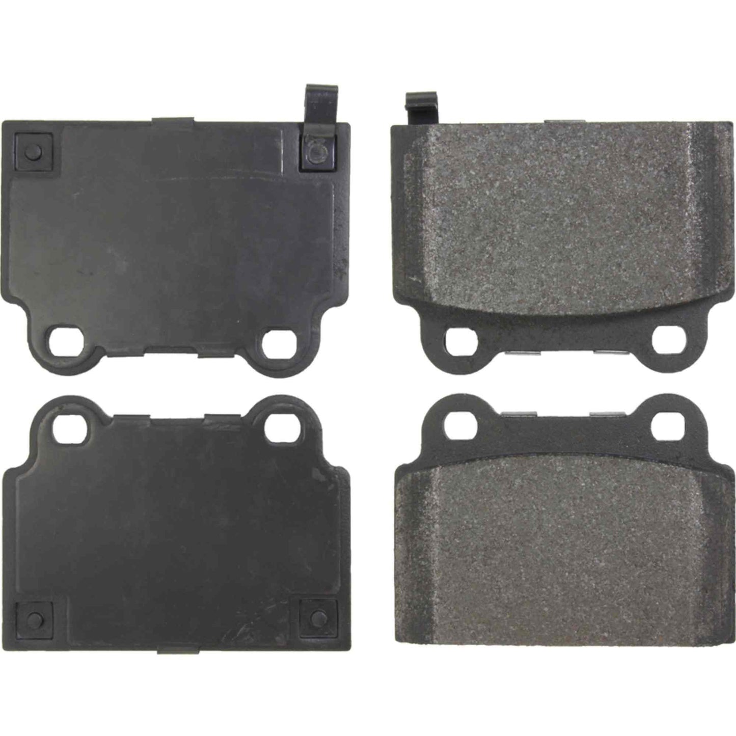 StopTech Street Brake Pads; Rear With Shims