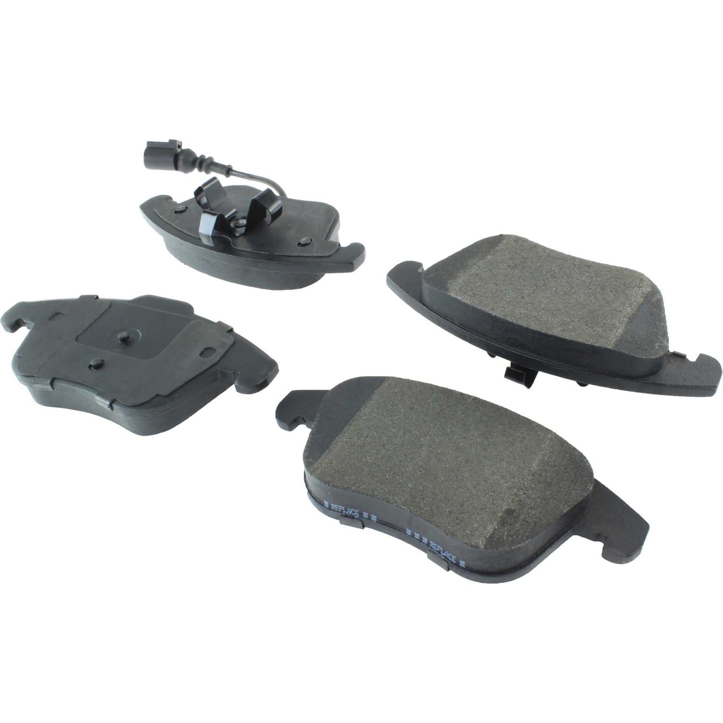 StopTech Street Brake Pads; Front With Shims And Hardware