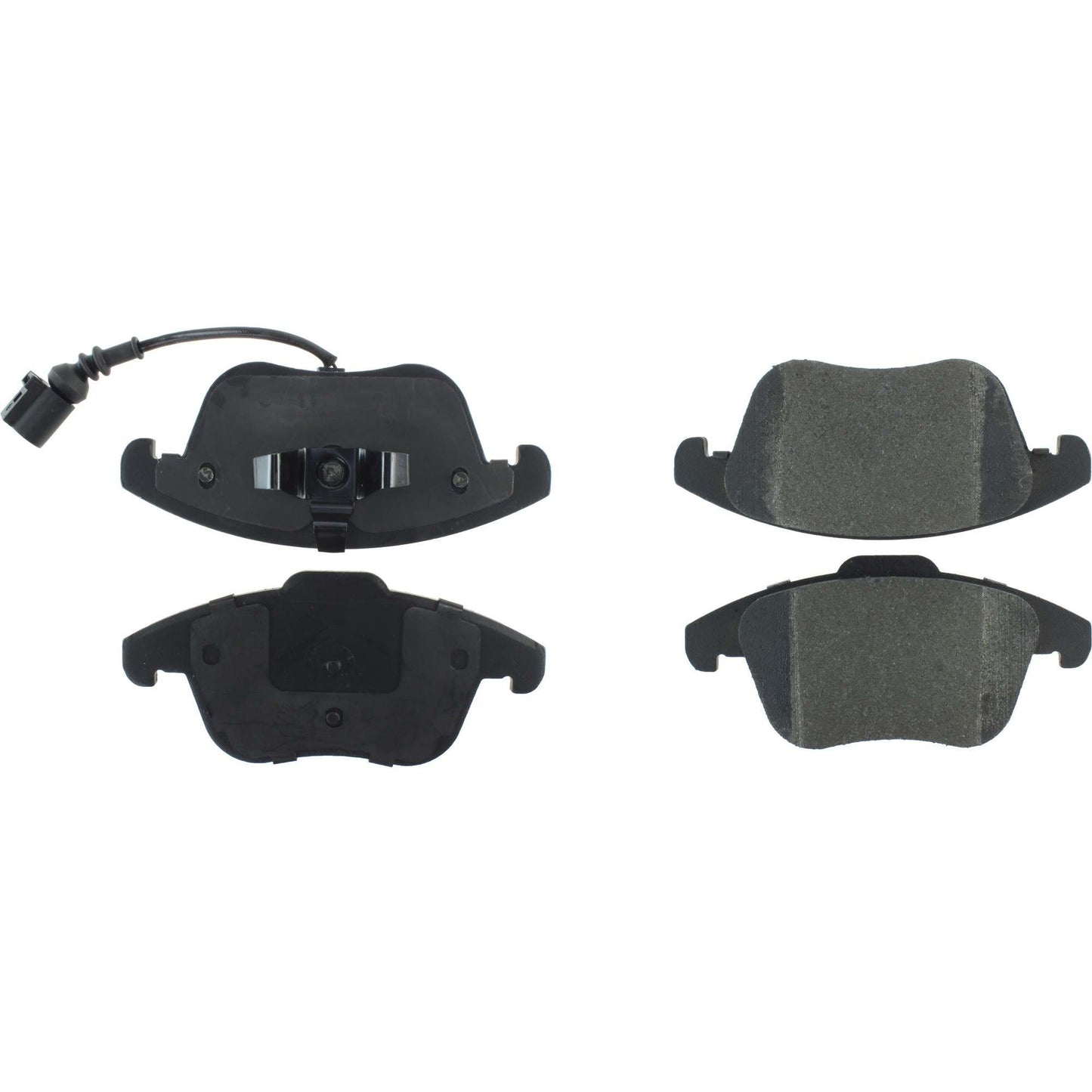 StopTech Street Brake Pads; Front With Shims And Hardware