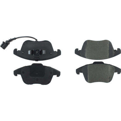 StopTech Street Brake Pads; Front With Shims And Hardware